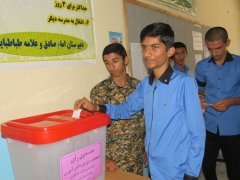 برگزاری انتخابات شورای دانش آموزی در لنده