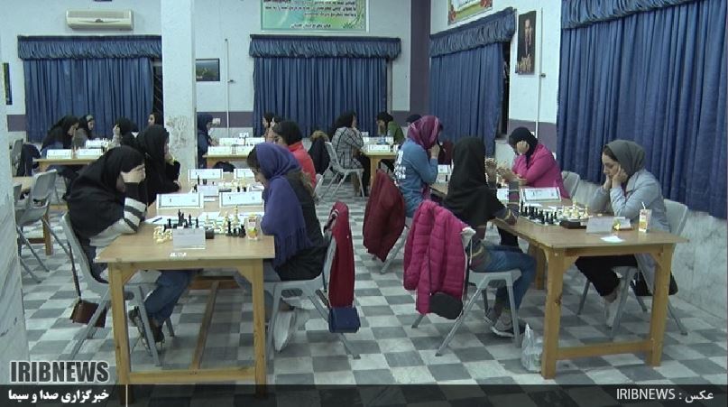 مسابقات شطرنج قهرمانی بانوان کشور در گرگان