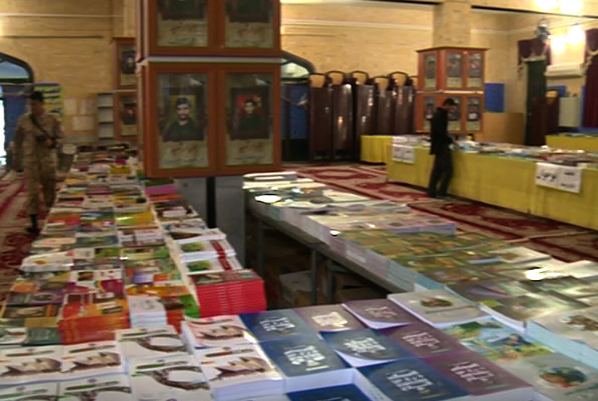 افتتاح نمایشگاه کتاب در حسینیه ثارالله بوشهر