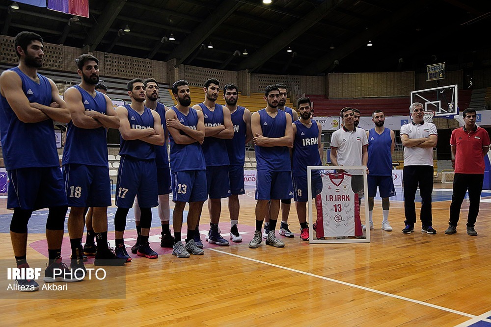 ۲ مسابقه دوستانه تیم ملی بسکتبال در قطر