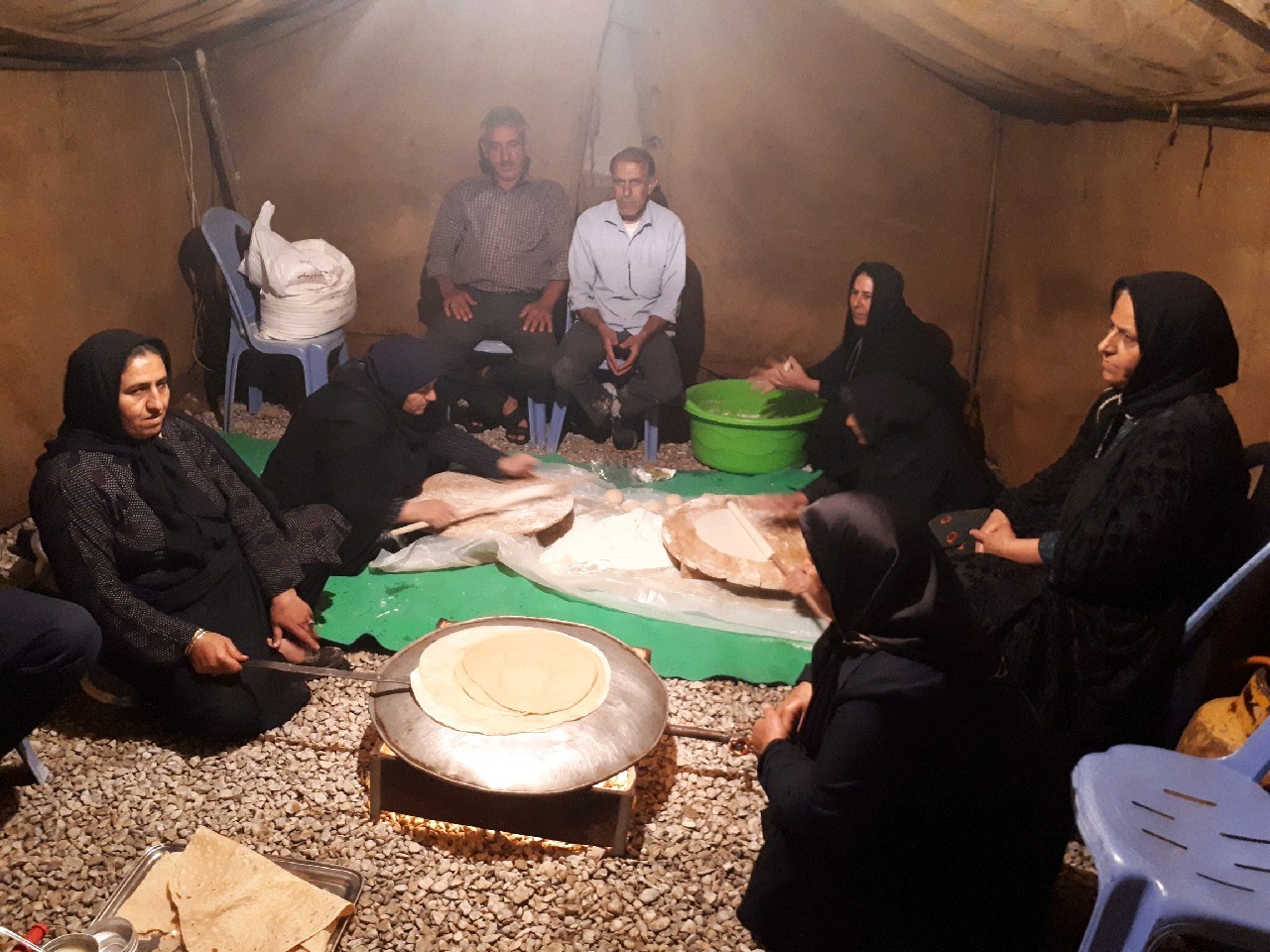 خدمت رسانی به زائران سه روز بعد از اربعین