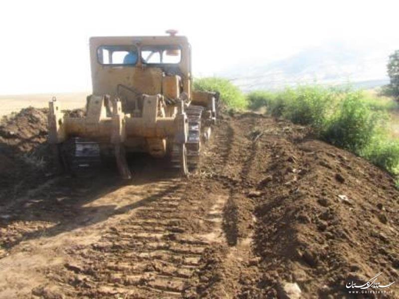 احداث جاده دسترسی به بیش از ۱۵۰ هکتار از مزارع کشاورزی باشت