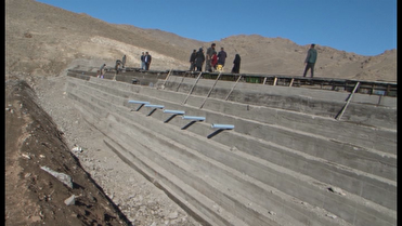 ساخت اولین سد بتن غلطکی آذربایجان شرقی در یامچی