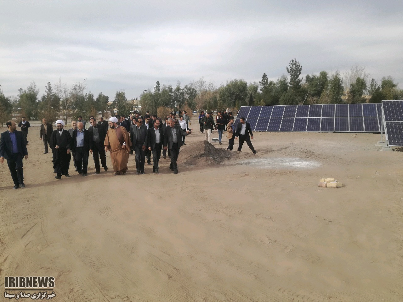 افتتاح نیروگاه خورشیدی 100کیلوواتی در رفسنجان