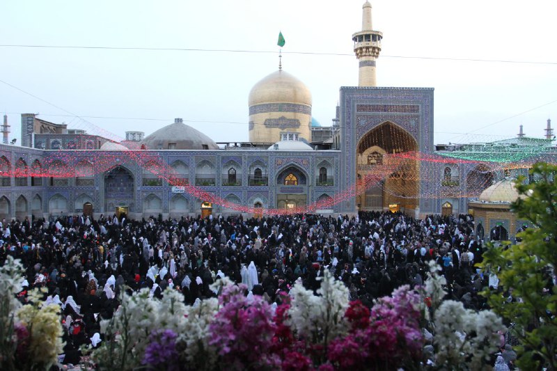 در سالروز میلاد امام حسن عسگری(ع) مشهد الرضا غرق نورو سرور