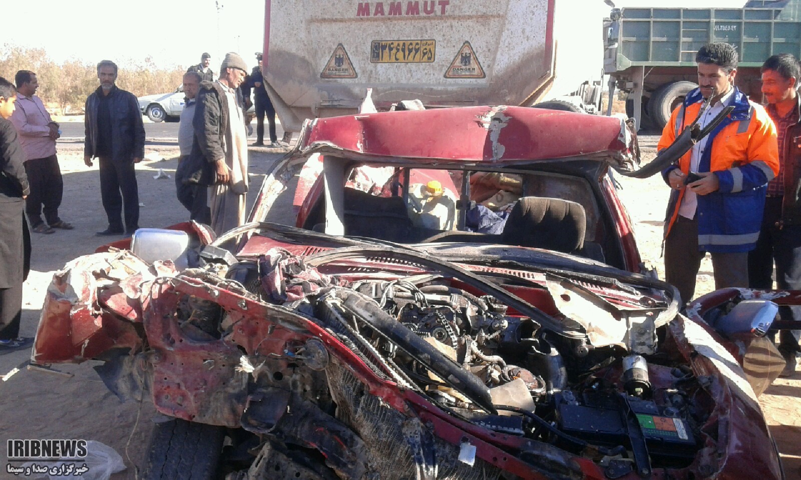 3 کشته و7 مجروح در تصادف جاده ریگان نرماشیر
