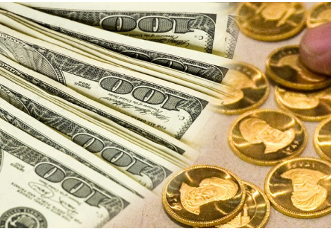تداوم روند کاهشی قیمت طلا و سکه