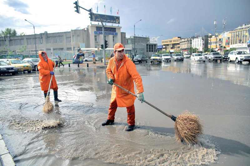 نیروهای خدمات شهری مشهد به حالت آماده باش درآمدند