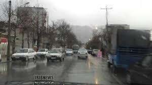 کندی تردد براثر بارش برف و باران در جاده های آذربایجان غربی
