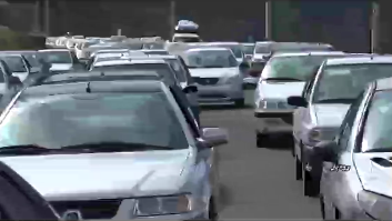ترافیک سنگین در جاده رشت- قزوین