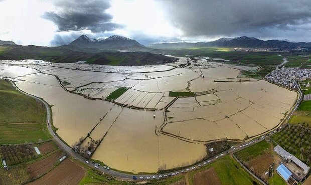 ۴۱۰ خانه روستایی گرفتار سیلاب