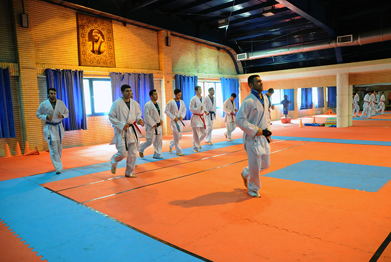 برگزاری اردوی تیم ملی کاراته بزرگسالان