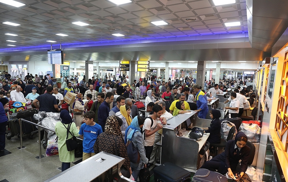 ثبت رکورد بیشترین تعداد پرواز و مسافر در فرودگاه بین المللی کیش
