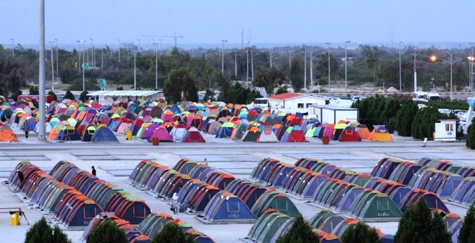 میزبانی از ۲۸ هزار و ۷۱۹ گردشگر در کمپ‌های نوروزی کیش