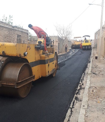 آسفالت 4 هزار مترمربع از معابر شهر قهستان