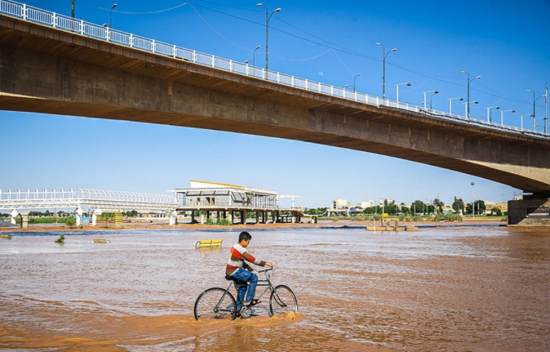 رشد ۹۰ سانتیمتری تراز آب کارون