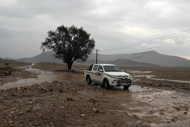 باران 20 راه روستایی خراسان رضوی را مسدود کرد