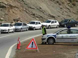 اعمال محدودیتهای ترافیکی در جاده های اصلی مازندران