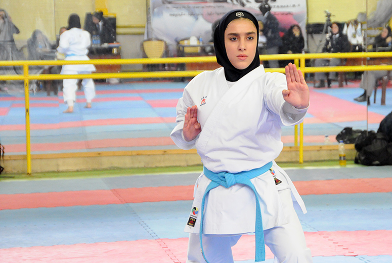 صادقی، نماینده کاراته ایران