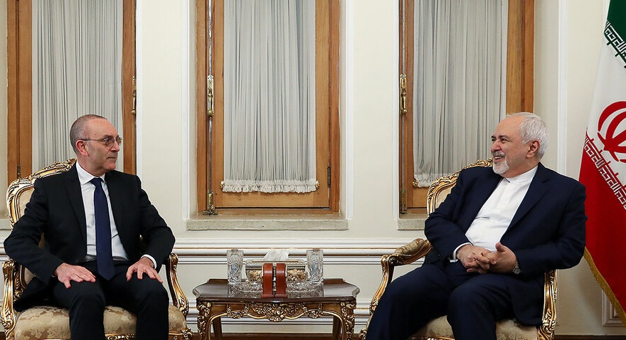 دیدار رئیس کمیسیون سیاست خارجی سنای ایتالیا با ظریف