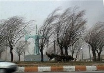 وزش باد و کاهش دما در استان مرکزی