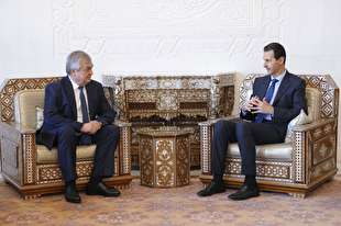 دیدار ­فرستاده ويژه پوتين با بشار اسد در دمشق