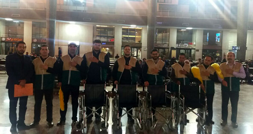 خدمتگزاری شبانه‌روزی 120خادم‌یار رضوی در راه‌آهن مشهد