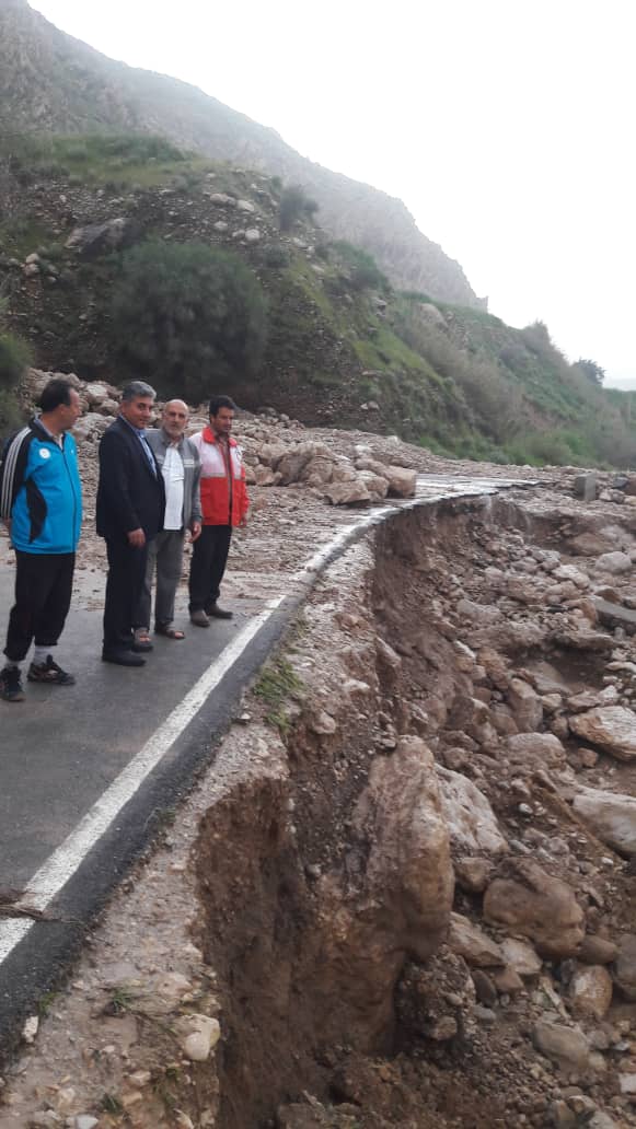 باز گشایی جاده روستای رودبال گچساران