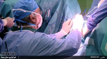 پخش عمل جراحی بیمارستان شهدای تجریش در ایتالیا