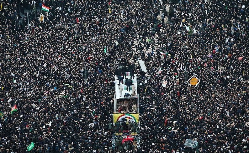 برآورد حضور بیش از 2 میلیون نفر در مراسم تشییع سپهبد شهید سلیمانی
