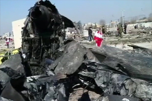 گزارش اولیه بررسی سانحه هواپیمای اوکراینی