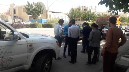 اجرای طرح محدودیت ورود ناوگان حمل بار در بخش مرکزی شیراز