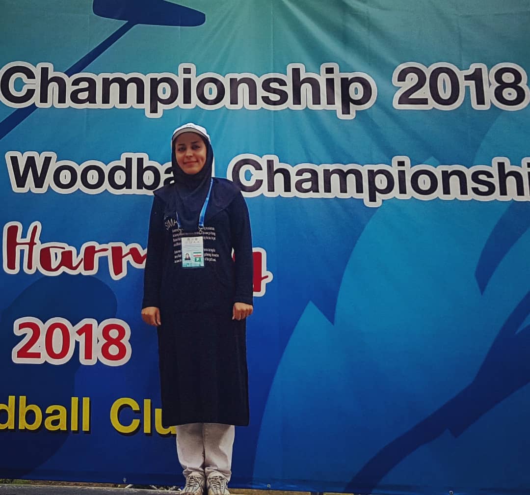 یک شیرازی مربی تیم ملی وودبال بانوان ایران