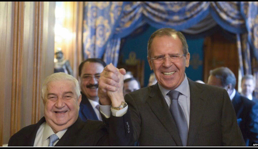 دیدار وزرای خارجه سوریه و روسیه در مسکو