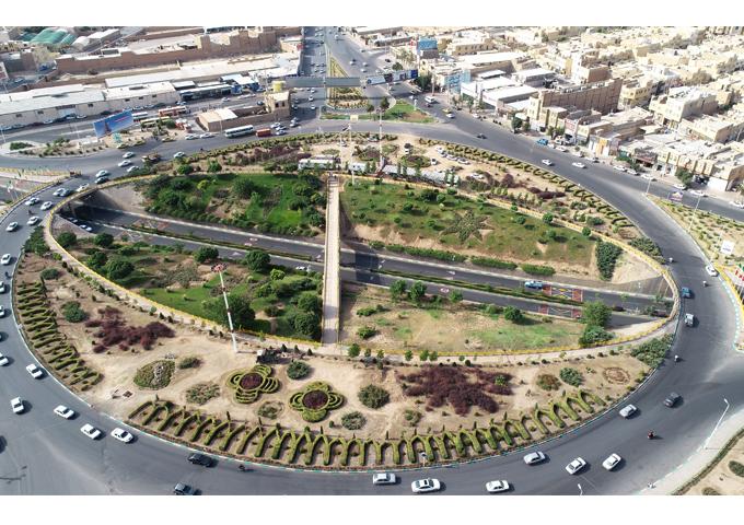 پیشرفت ۸۵ درصدی پروژه میدان شهدای محراب