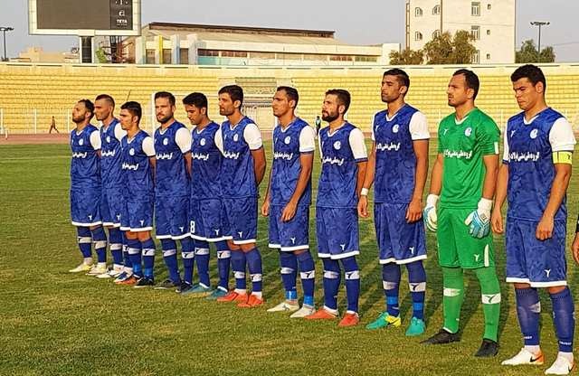 شکست خانگی آبی خوزستان در فوتبال دسته اول