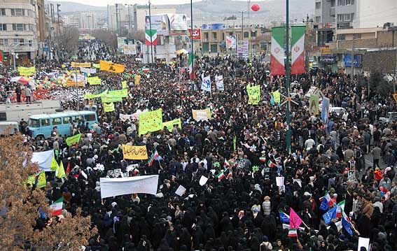 برگزاری راهپیمایی حمایت از اقتدار نظام جمهوری اسلامی در استان کرمانشاه