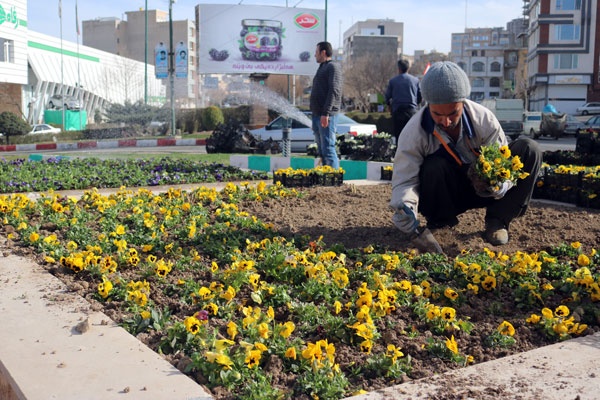 بهار در راه کرمانشاه