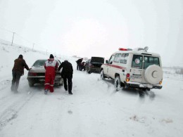 امدادرسانی به 52 گرفتار در برف در چهارمحال و بختیاری