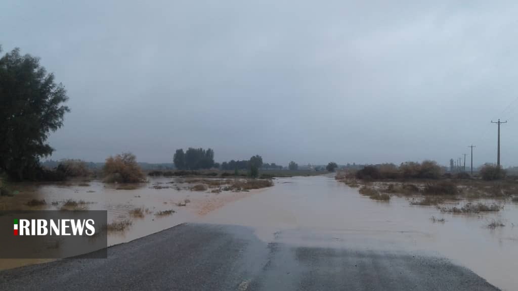 محورهای برفی و بارانی جنوب استان کرمان