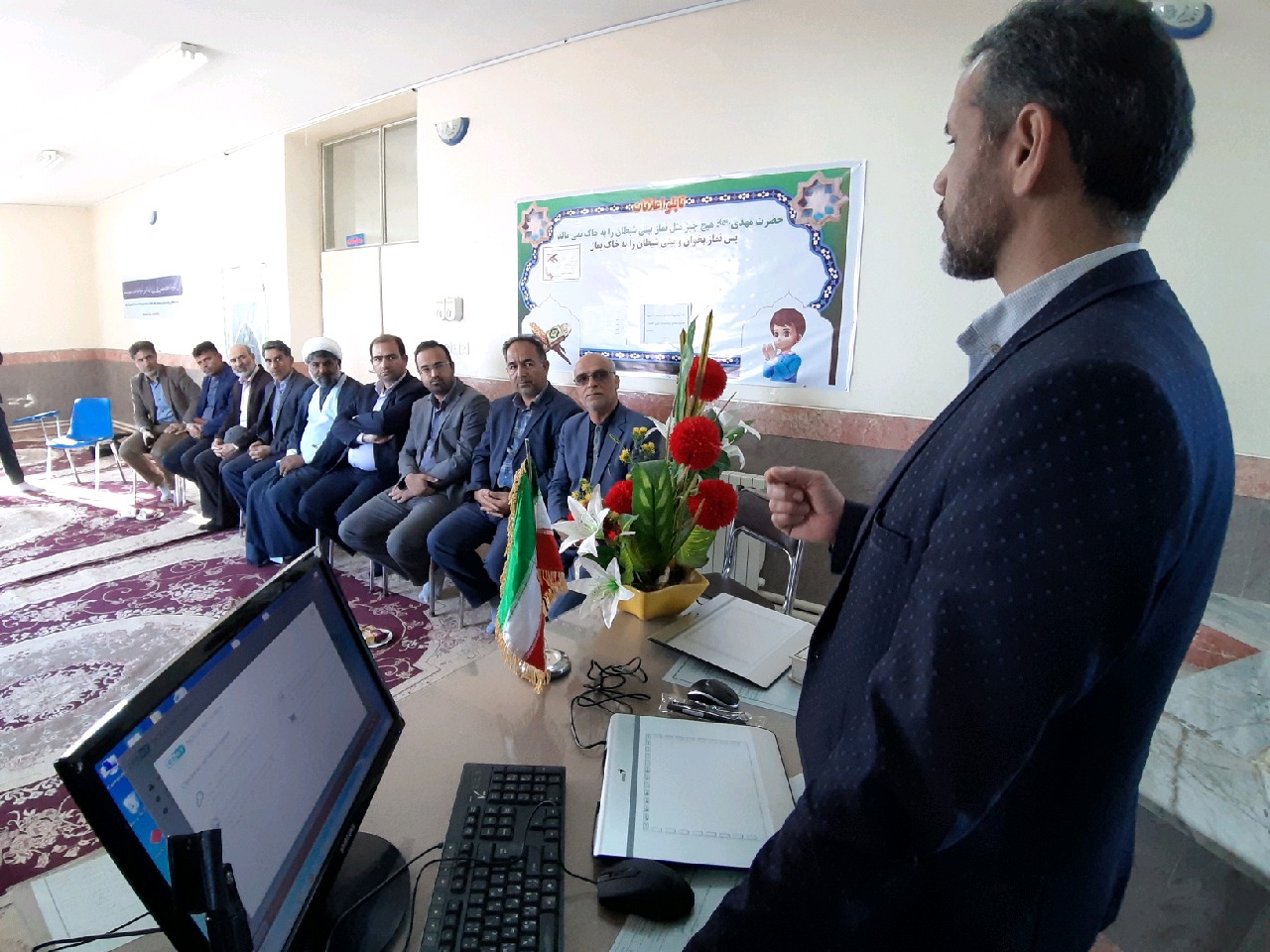 راه اندازی اولین مدرسه تمام الکترونیک خراسان جنوبی