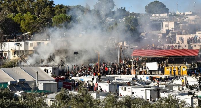 گرفتاری ۶ هزار کودک در اردوگاه لسبوس یونان