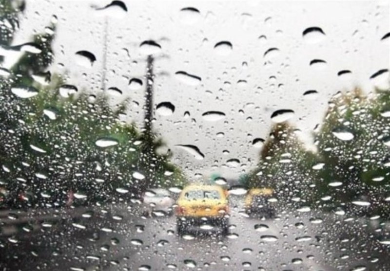 پیش بینی بارش باران در استان قزوین