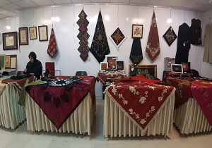 گشایش نمایشگاه صنایع دستی در قزوین