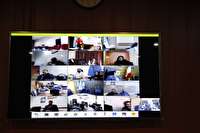 بررسی پرونده ها در کمیسیون مرکزی از طریق ویدئوکنفرانس