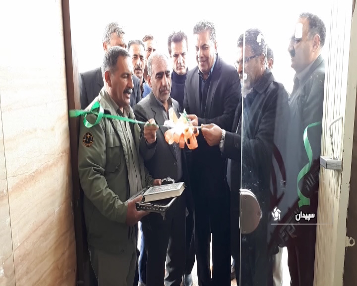 افتتاح چهارطرح عمرانی در سپیدان