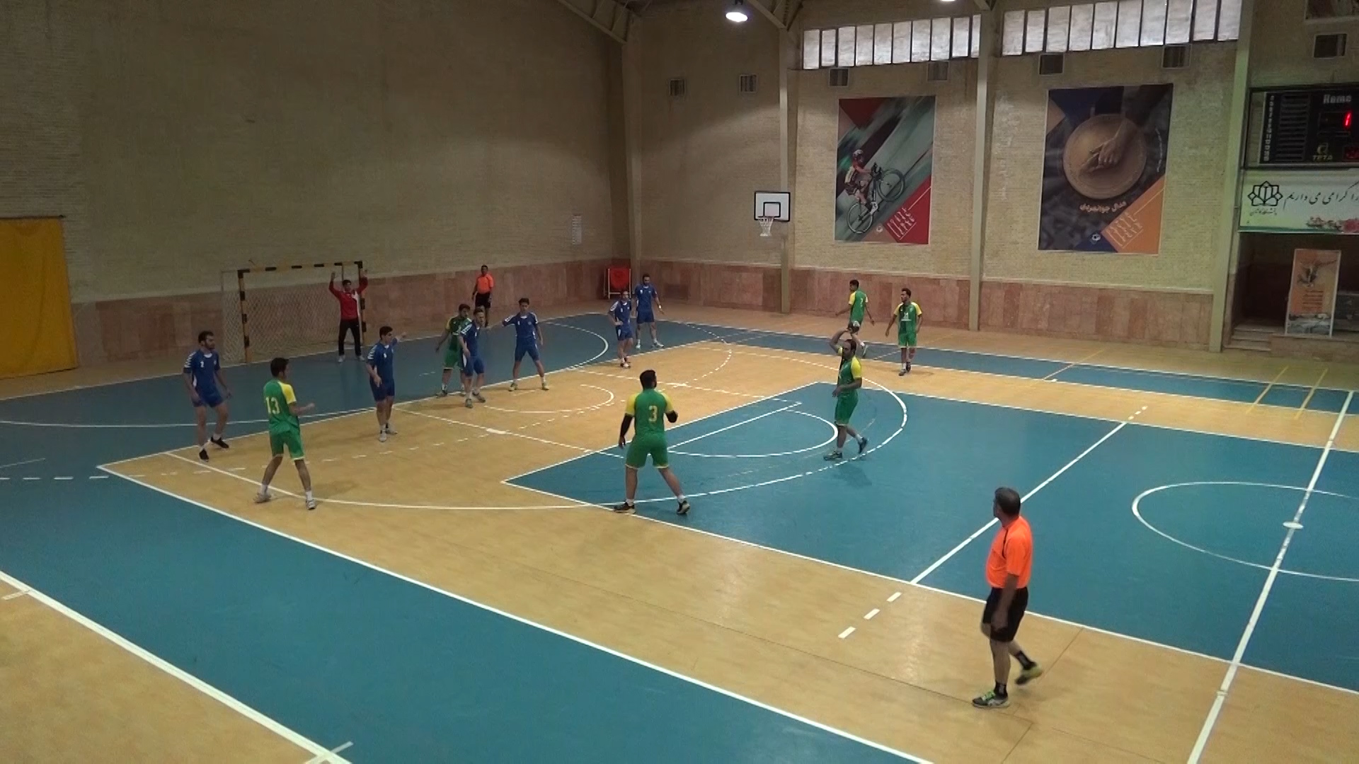 قهرمانی تیم دانشگاه اصفهان در مسابقات هندبال دانشجویان دانشگاه‌های منطقه شش کشور
