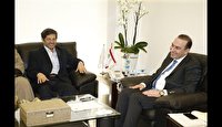 دیدار رایزن فرهنگی کشورمان با وزیر اطلاع رسانی لبنان