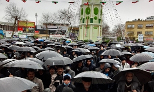 آغاز راهپیمایی ۲۲ بهمن در مازندران