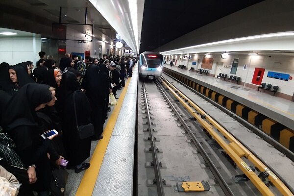 آمادگی مترو برای سرویس دهی در اربعین شهید سلیمانی